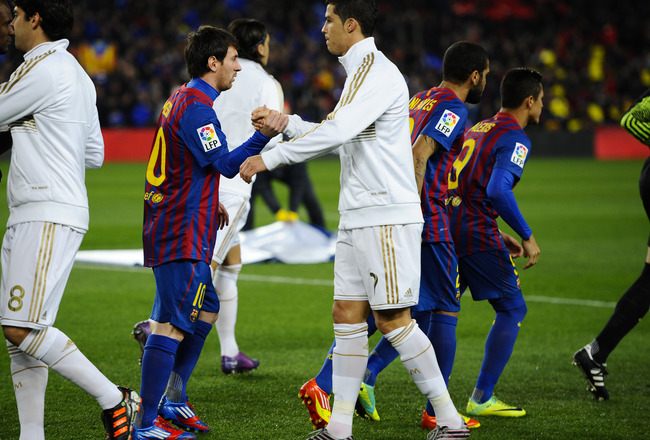 Messi y Ronaldo son las dos grandes estrellas del momento.