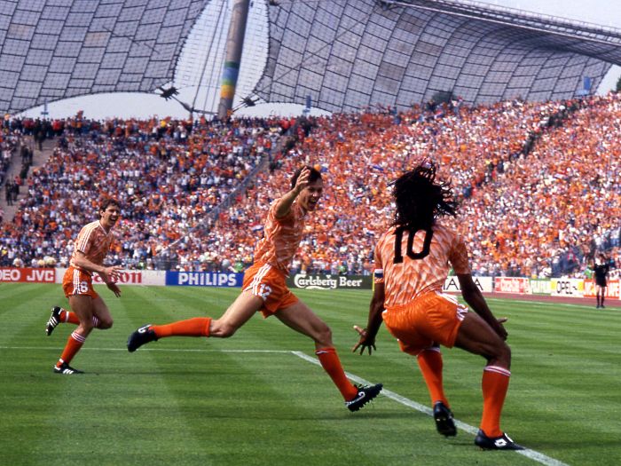 camisetas de fútbol de los 80