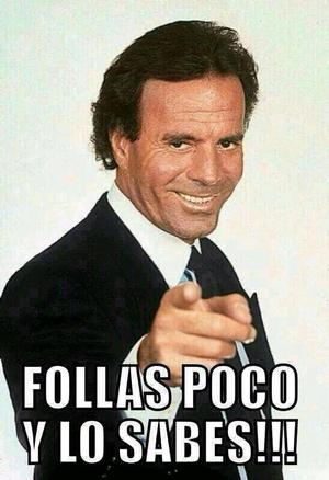 Julio Iglesias represents the perfect combination of football and sex. At least, in its infancy.