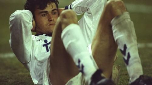 Luis Enrique estuvo 5 años en las filas del Real Madrid.