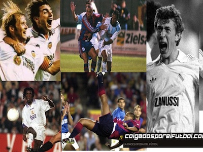 The selection of Colgados: five of the best goals they have set in Spanish football