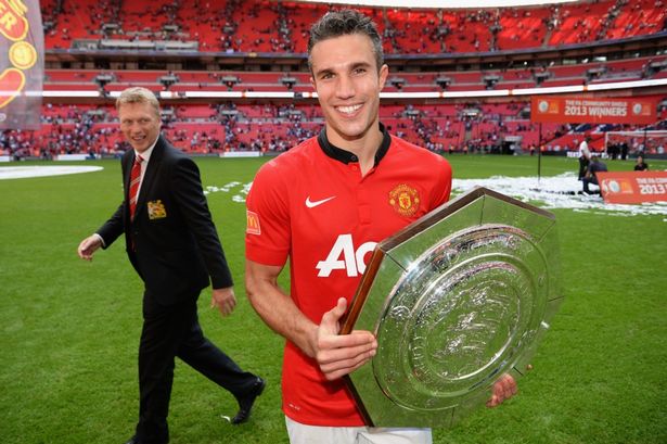 Van Persie was the Man of the Match in the Community Shield.