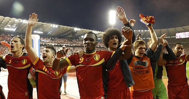 The Belgians have very well to go to the World Cup in Brazil 2014.