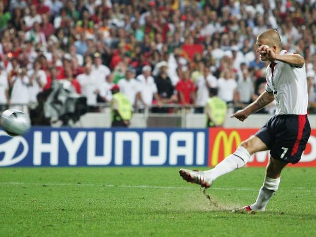 Beckham, uno de los mejores jugadres ingleses de la historia 