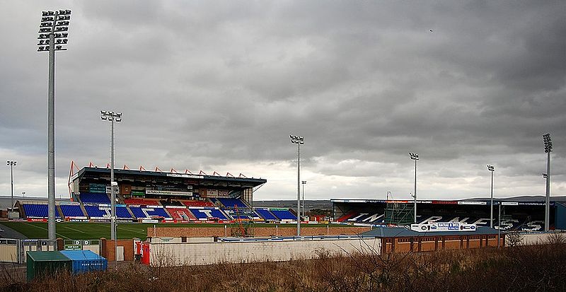 El Caledoniam Stadium es la modesta casa del Inverness.
