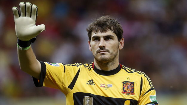 Casillas seems to be the starting goalkeeper of Spain again despite being a substitute for Madrid.