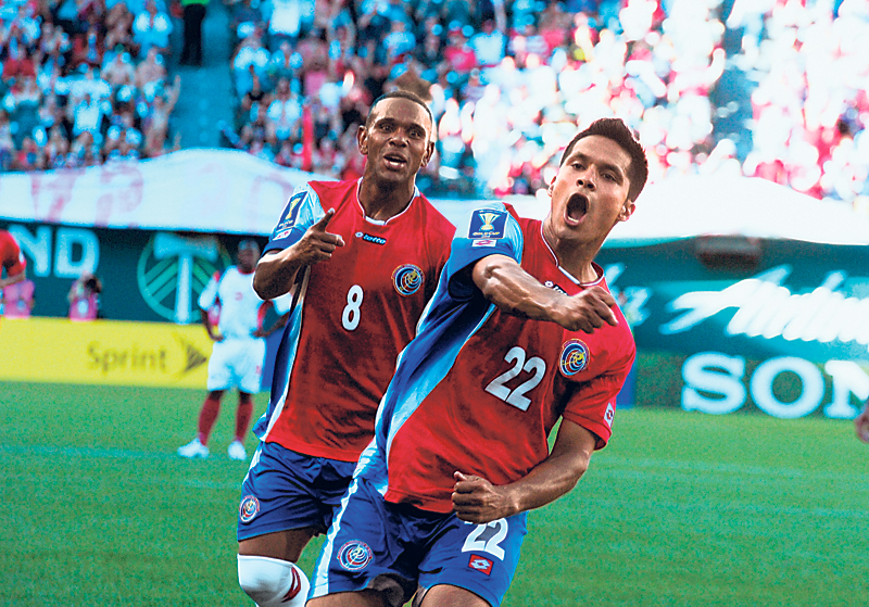 Costa Rica ya está en el Mundial de Brasil 2014. 