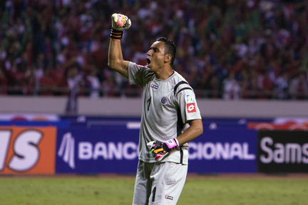 Keylor Navas es el portero de la selección de Costa Rica.
