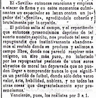 Así se relató la puñalada a Manuel Pérez.