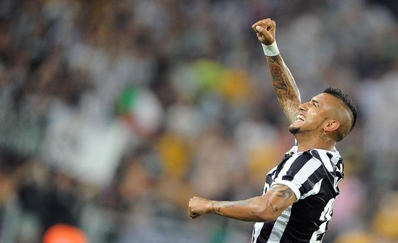 The Chilean Arturo Vidal is the star of Juventus.