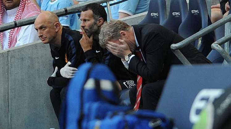 David Moyes no consigue enderezar el rumbo del United.