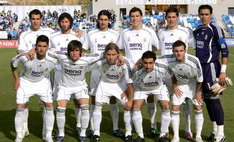 Miren esta alineación del Castilla. Casi todos están en la élite pero ninguno ha triunfado en el Real Madrid.