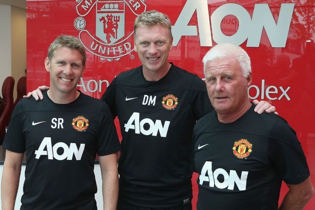 David Moyes ha confiado en su propio equipo técnico en su etapa en el Manchester United.