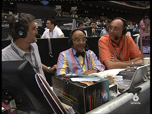 Quatro anos sem Andrés Montesompartilhou eventos como a Copa do Mundo de Basquete no Japão Montes junto a Iturriaga con el que compartió eventos como el Mundial de baloncesto de Japón.