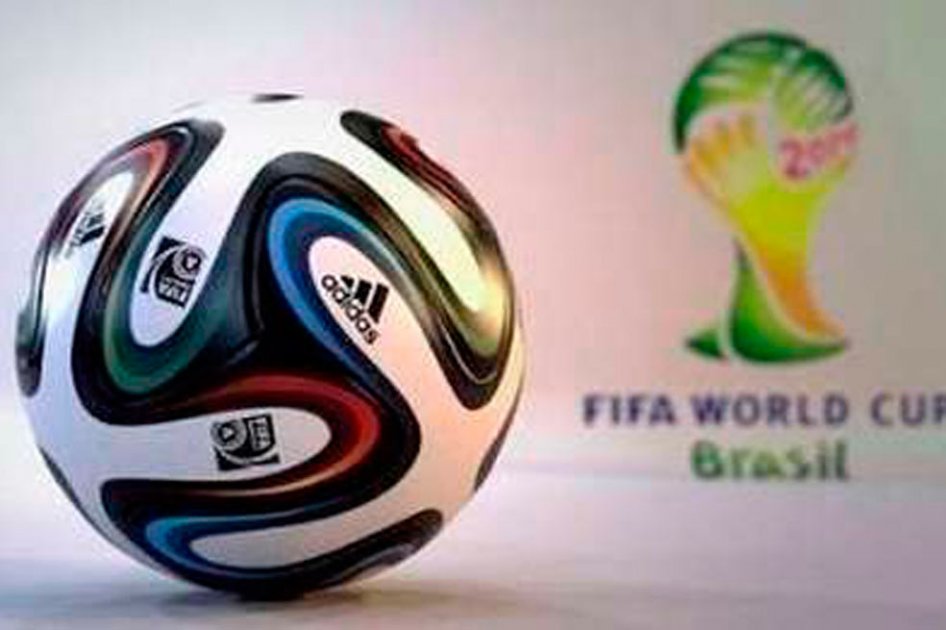 El Brazuca será blanco con toques negros, azules, rojos y verdes.