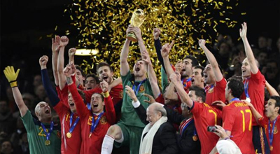All calls for Spain in World Cup history
