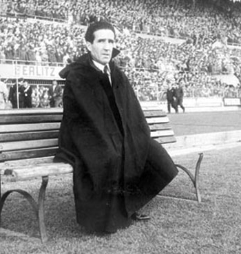 helenio herrera el mago el inventor del catenaccio. H.H