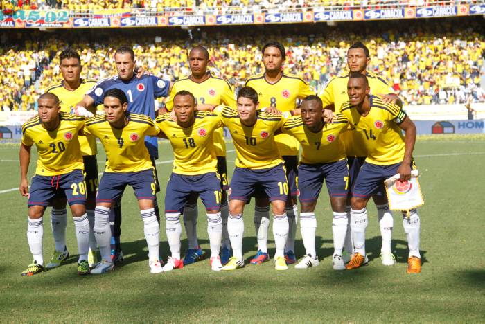 Colombia tiene puestas muchas esperanzas en su combinado nacional.