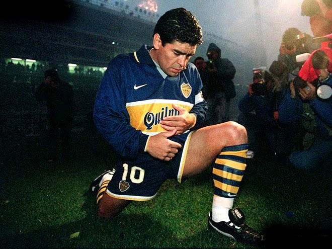 ¿Es el fútbol una droga? Maradona podría dar una respuesta de lo más acertada.