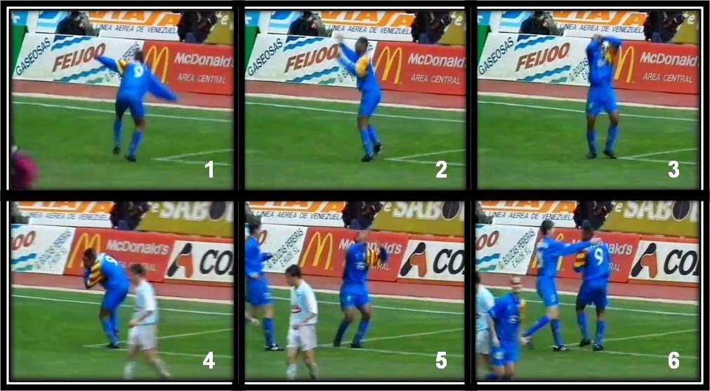 Celebraciones de gol de Viola 