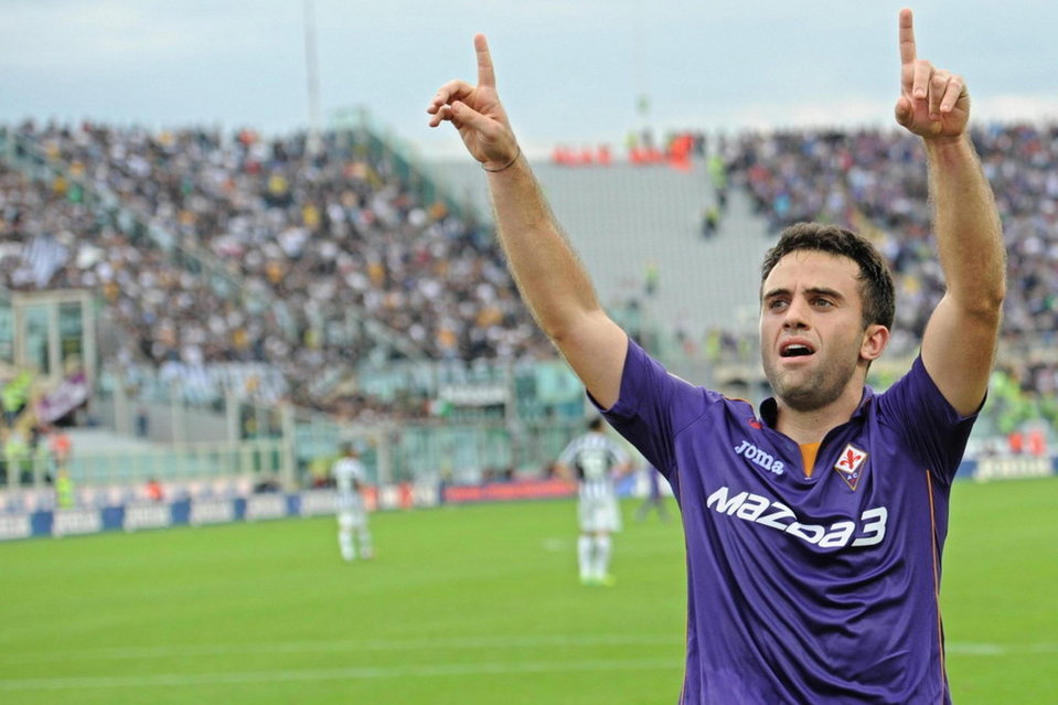 Rossi is the top scorer in Serie A.
