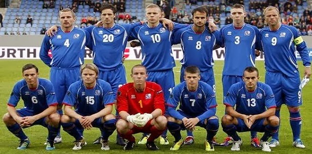 El once inicial de Islandia tiene mucho gol.