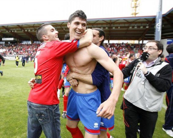 En el Numancia debutó en la élite y vivió su primer ascenso.