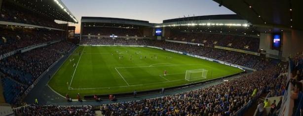 Ibrox Park, la casa del Rangers.
