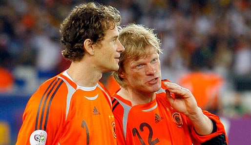 Lehmann y Kahn fueron compañeros de selección en 2006.