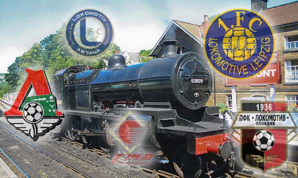 Was Akronyme oder Abkürzungen bedeuten in Fußballmannschaftenewerkschaft gehört Un ferrocarril guía al Locomotiv, tal vez, porque pertenece al sindicato del ferrocarril.