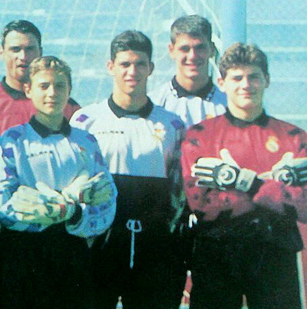 Reguero se formó en la cantera madridista junto a Iker Casillas
