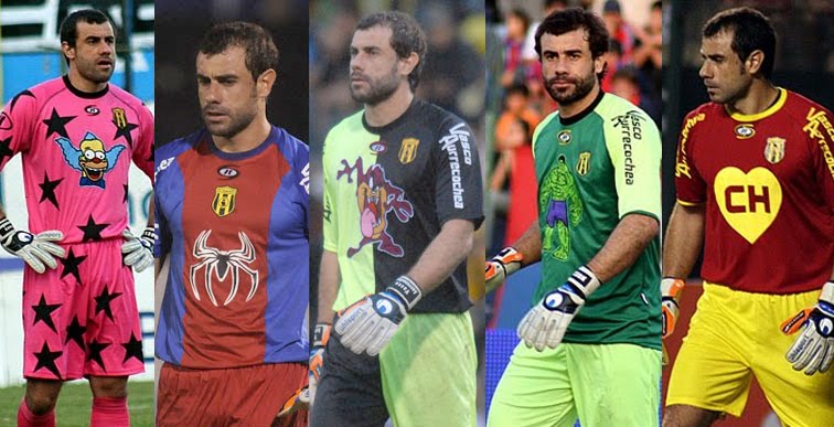 Las camisetas del "Vasco" son cuanto menos originales.