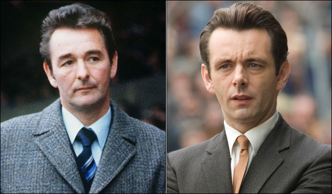 Brian Clough y su alter ego en la película de "Tha damned United"