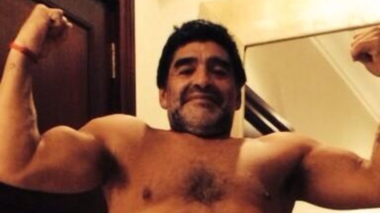 Maradona vuelve a estar en forma