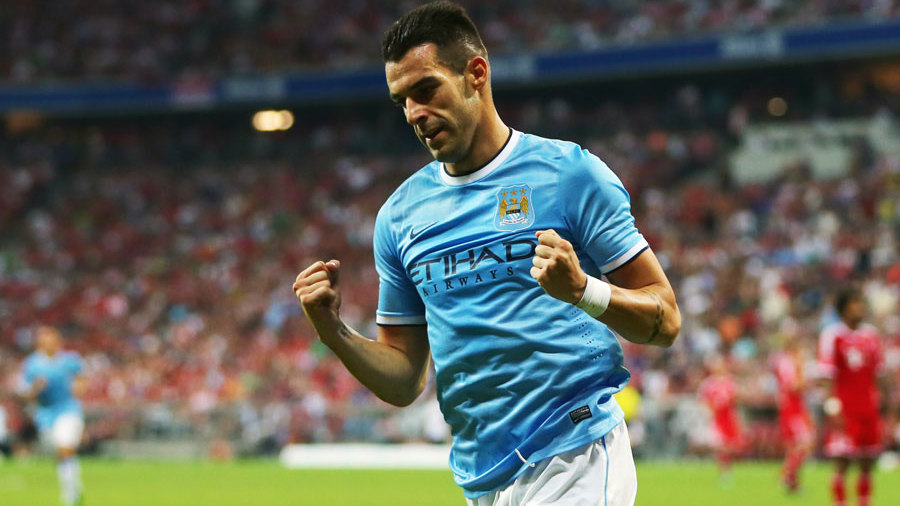 Negredo quiere ser la pesadilla del Barça y demostrarle a Del Bosque que es el 9 de España.