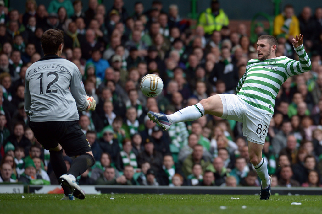 El guardameta español mantuvo su portería a cero frente al Celtic la temporada pasada.