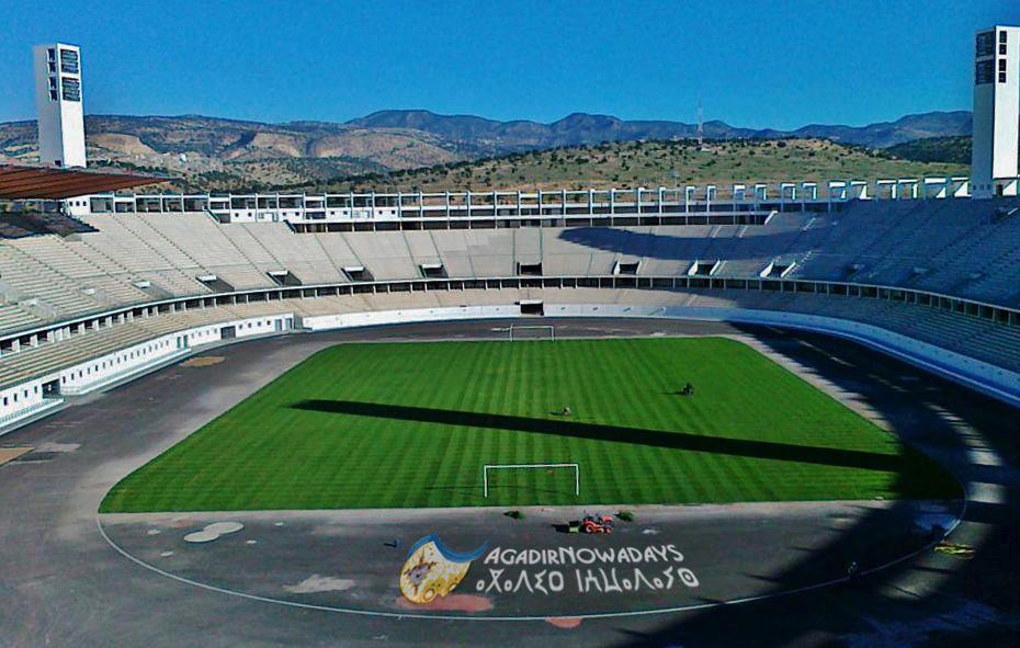 El estadio de Agadir tiene capacidad para 45.000 espectadores, igual que el de Marrakech.