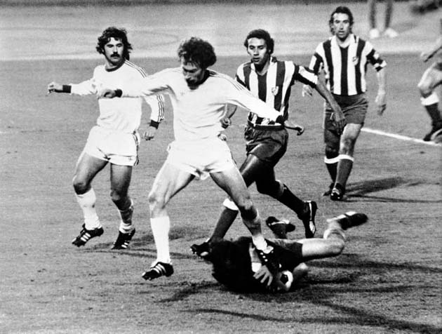 Miguel Reina fue el gran protagonista de la final de la Copa de Europa de 1974.
