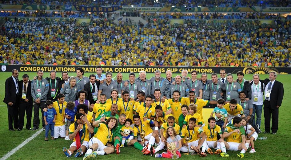 Brasil ganó la Copa Confederaciones a España.