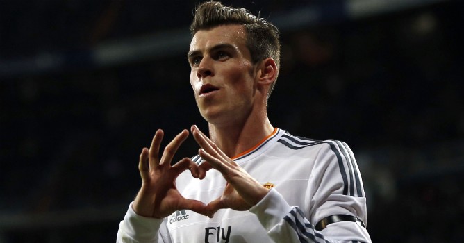 Bale hizo un hat-trick contra el Valladolid.