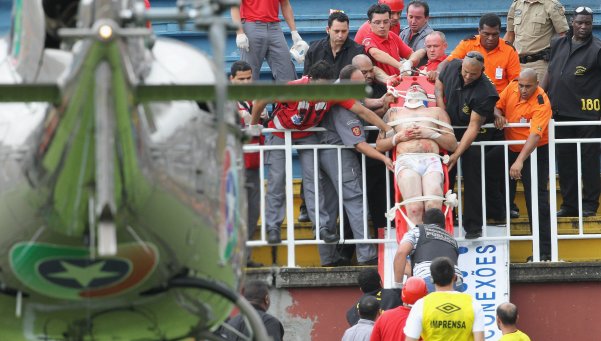 Un muerto provocó los incidentes del Atlético Panaerense-Vasco da Gama.