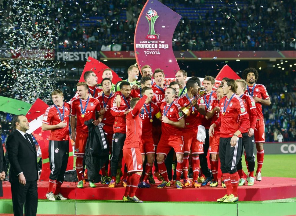 El Bayern coronó el año ganando el Mundialito.