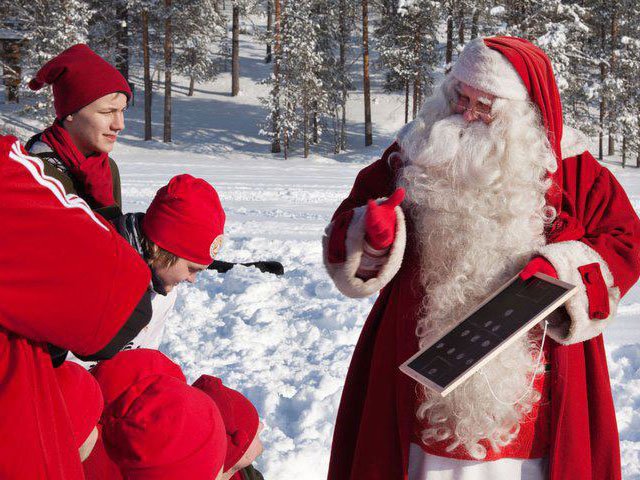Santa Claus es fiel al 4-4-2.