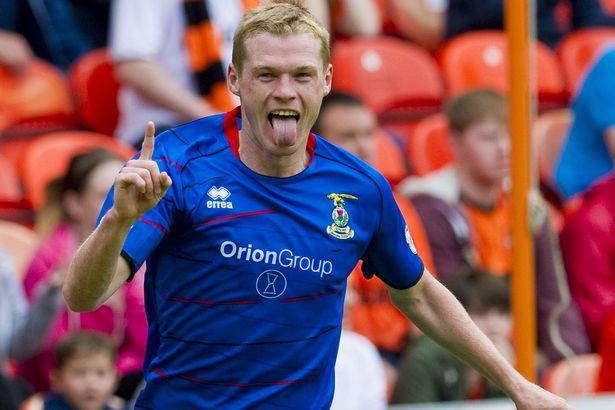 Billy McKay es el máximo goleador en Escocia.