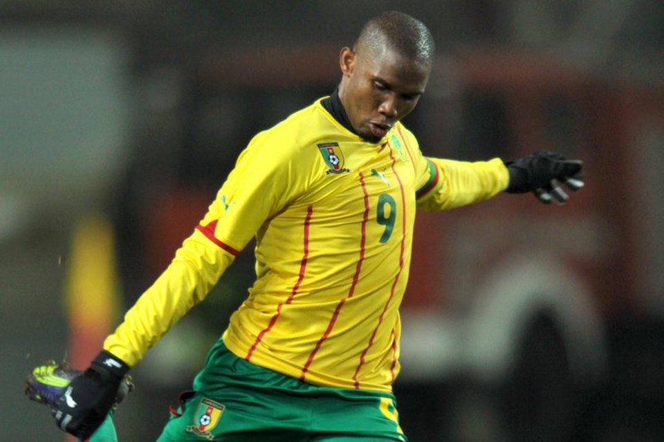 Eto'o es la estrella de Camerún.