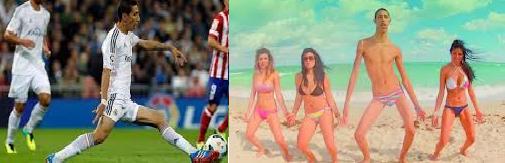 Sí les ponen la camiseta del Madrid a los dos sería difícil distinguirles. 