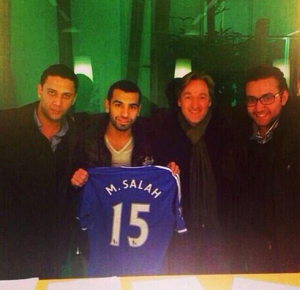 Salah ha fichado por el Chelsea de Mourinho.