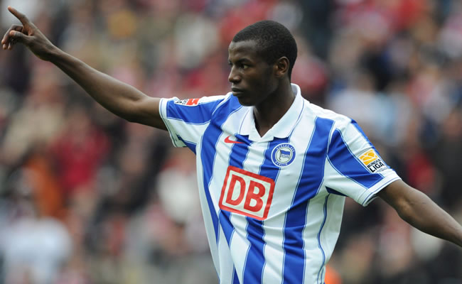 Adrián Ramos es el máximo goleador de la Bundesliga.