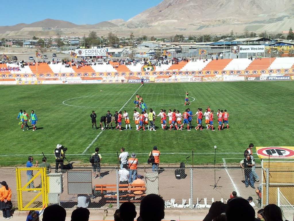 Estadios mas grandes de Chile 