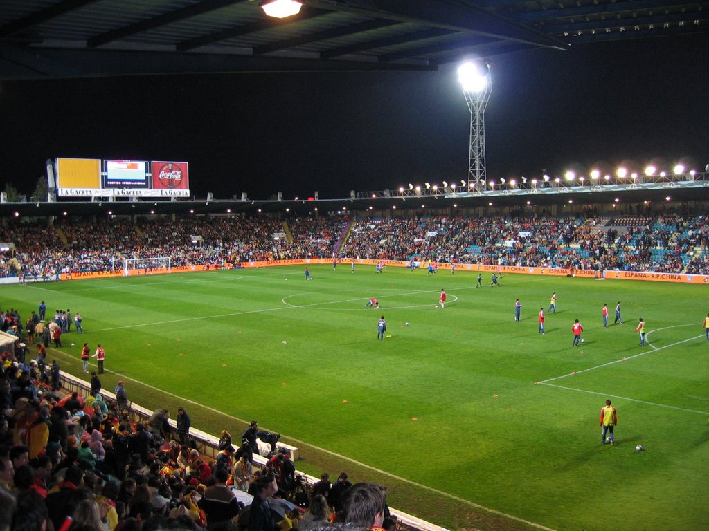 El estadio Helmántico de Salamanca es el más ancho de España.